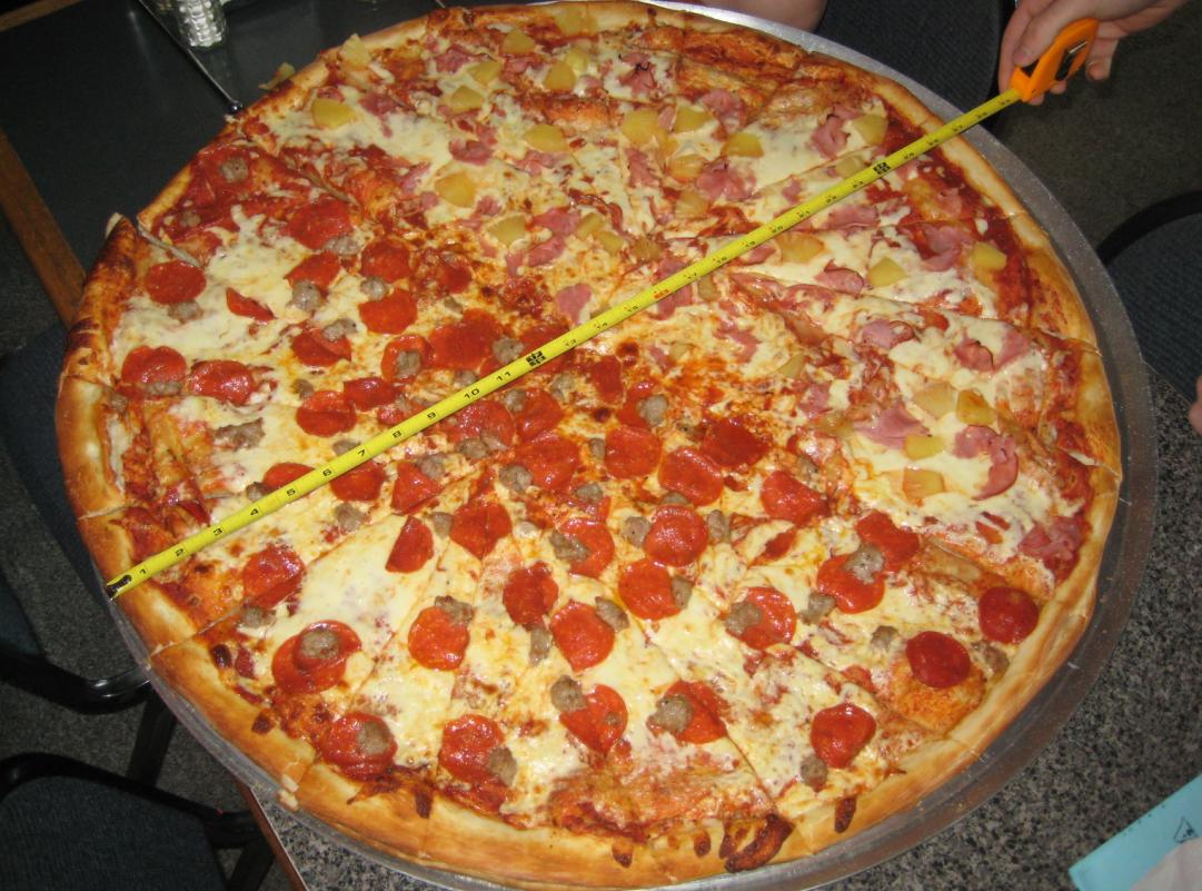 Pizza challenge