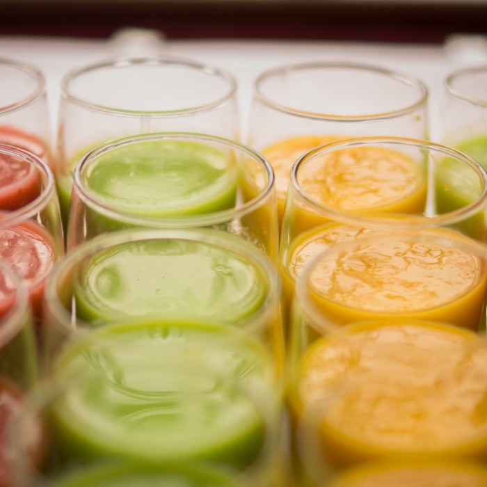 Gezonde smoothies in the making!